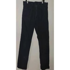 Vintage 70s 80s Levis Corduroy Pants Men's Sz 31x32 Blue Straight White Tab